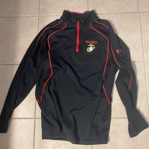 Under Armour Marines All Season Gear Large Size Loose Fit Like New